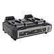 VL-2000S - 2-channel Simultan charger for V-mount batteries
