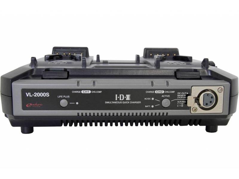 IDX 2-channel Simultan charger for V-mount batteries