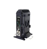 IDX VL-2X - Sequential 2-way charger for V-mount batteries with integrated power supply