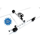 Microdolly Hollywood Lenght 4 Meter, 4,5kg weight ultra light ... #1401