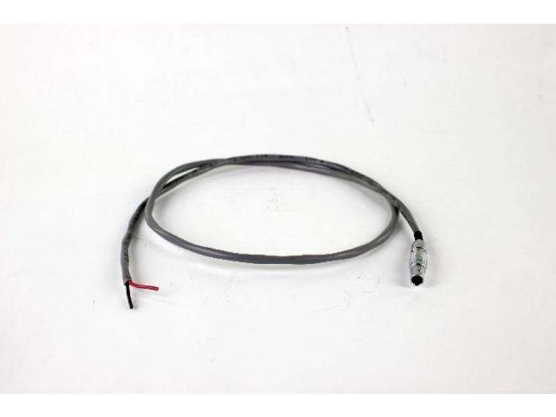 Steadicam 24V 3-pin Lemo Open End Power Cable