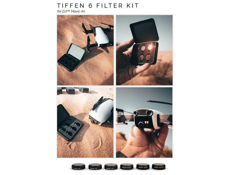 6x Filter ND & ND/POLARIZER Kit for DJI MAVIC AIR