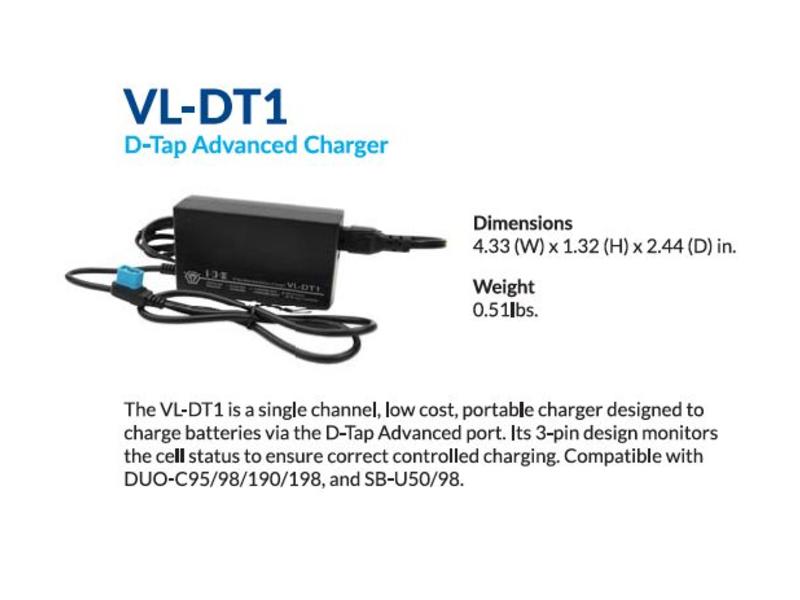 IDX D-Taps Advanced 3-Pin-Design, Eingangsspannung: 100 - 240 V AC, 50 / 60 Hz