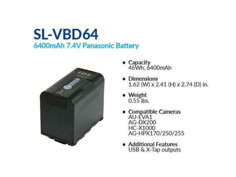 IDX SL-VBD64