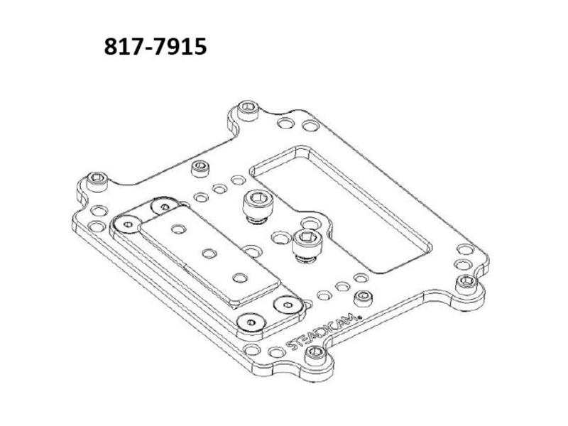 Steadicam Volt Control Box & MDR Mounting Plate 817-7915 +