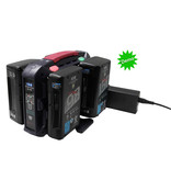 IDX VL-4X - 4-way charger for V-Mount Li-Ion batteries