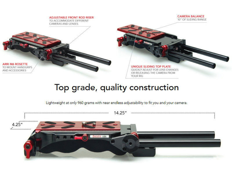 Zacuto VCT Pro Baseplate & VCT Tripod Plate - Z-VCT-P