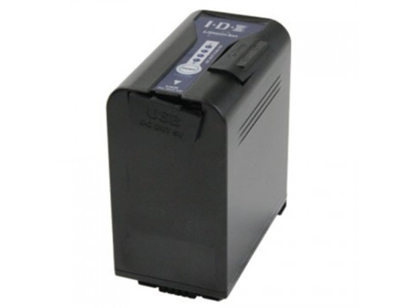 IDX 7.2V / 70Wh*Typ73Wh / 9,600mAh Lithium Ion Battery with 1 x USB (TypeA) and 1 x X-Tap outputs for Panasonic:
