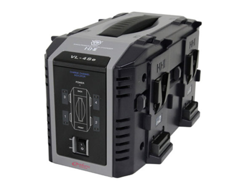 IDX  IP-98/4Se - 4x IPL-98 battery & charger VL-4Se