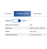 IDX V-Mount Blank Plate (Available for 3rd Party integration)