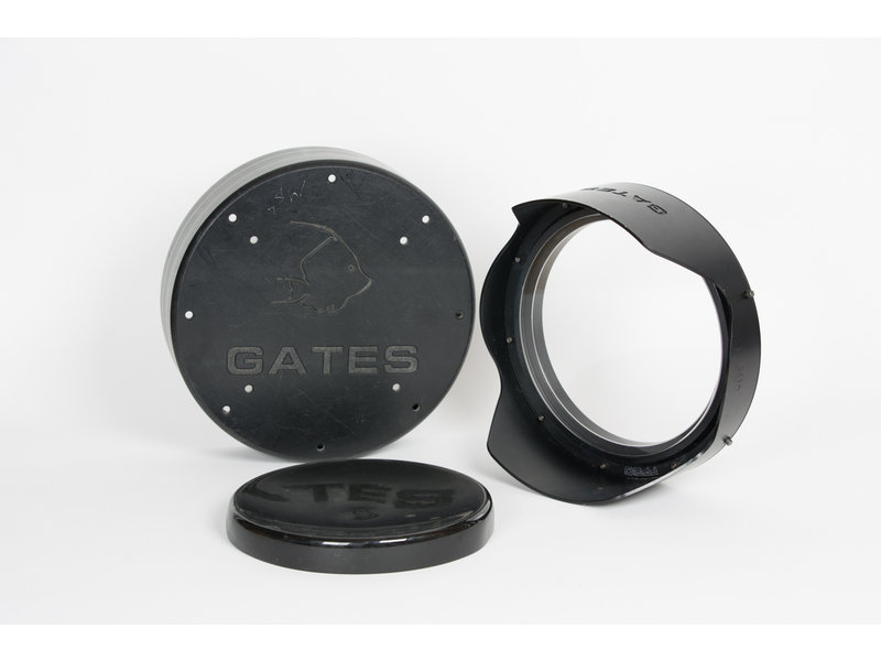 Gates Underwater Products FP-80 Flat Port / Acryl # 90-25-103 gebraucht