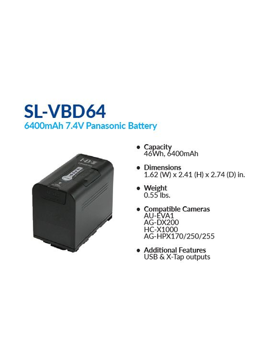 IDX SL-VBD 64  - 4 Stück / Set