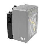 IDX 2 x D-Tap O/P, 1 x USB-C (optional Lemo oder Hirose O/P erhältlich)