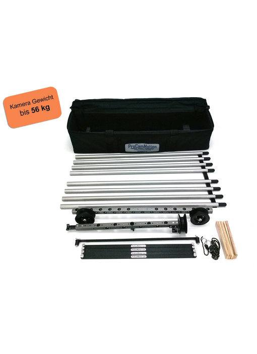 ProCam Motion Dolly kit, length 4 meters, rails, expandable - 100-1000-12ft