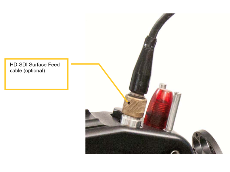 Gates Underwater Products HD-SDI Connector mit BNC Endung / Buchse