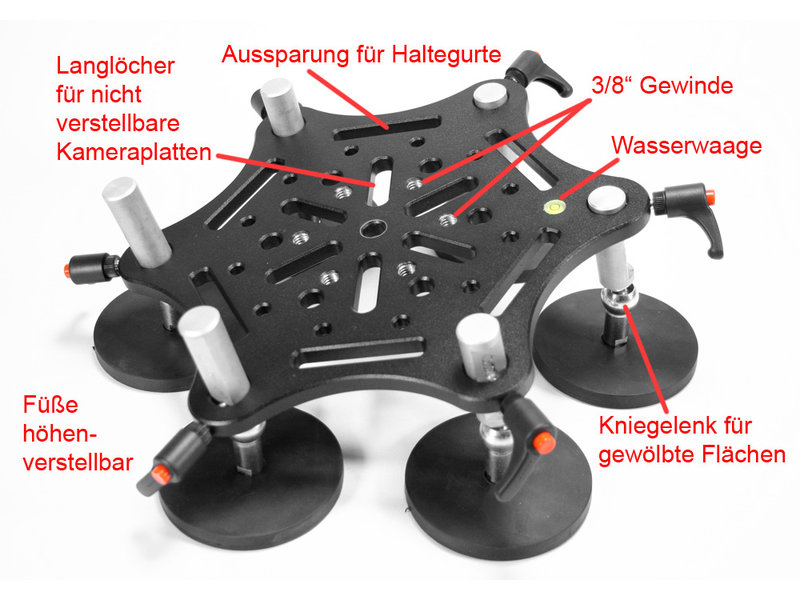 Hartung-Camera RoboMount-Set, komplett inkl. Case