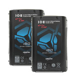 IDX CUE-H 180 (2 pieces), D-Tap, 179Wh capacity, 14.8V / 12.1Ah