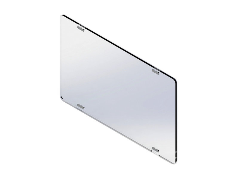 PMMA screen protection, with magnetic attachment