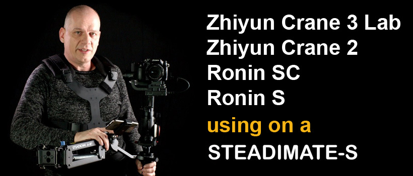 neuer Adapter für Ronin-SC & Zhiyun Crane 3 Gimbal