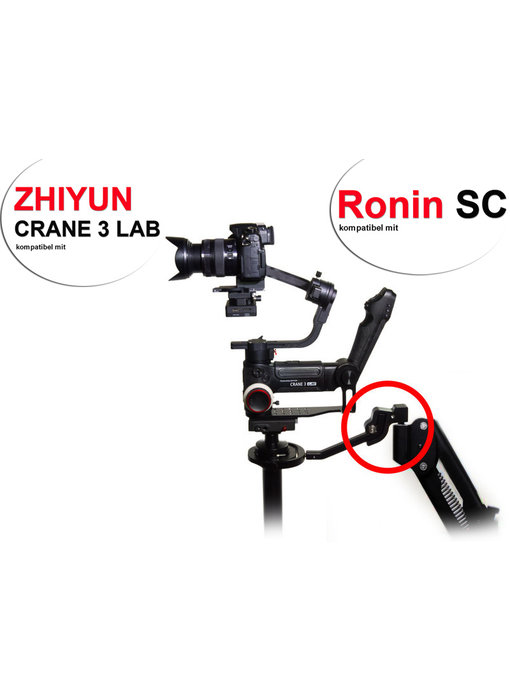 Upside-Down Adapter for Zhiyun Crane 3 Lab & DJI Ronin-SC