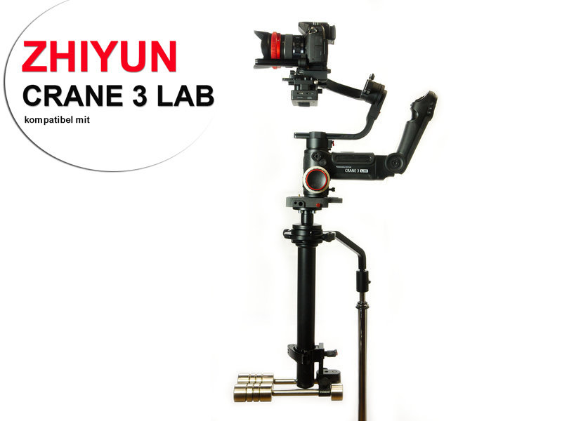 Zhiyun Crane 3 Lab Adapter nutzbar Steadimate-S Systemen/Adapter