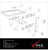 One Take Only PAD Prompter including tripod mount - SET -