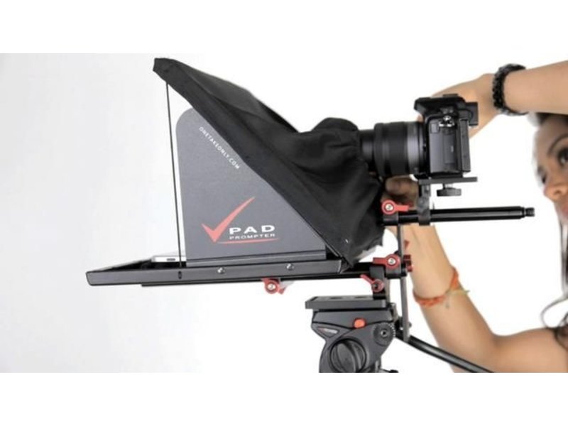 One Take Only PAD Prompter including tripod mount - SET -