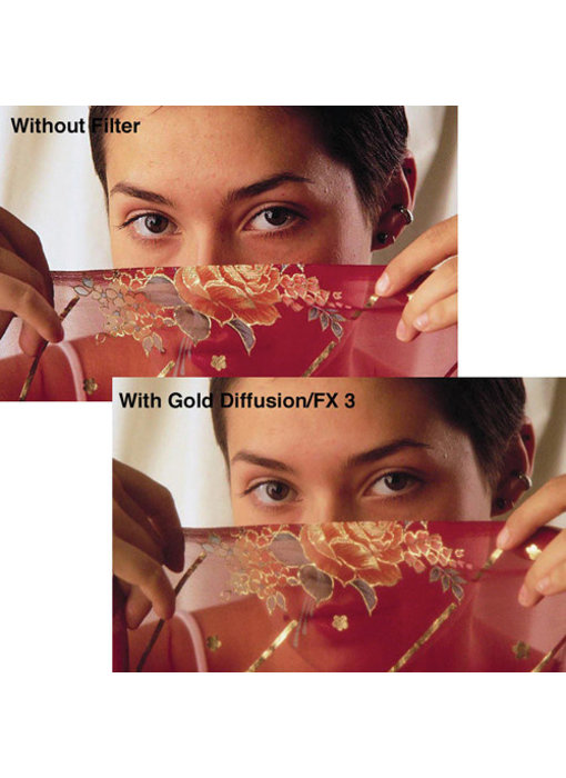 Tiffen Filters 4X4 GOLD DIFFUSION 1 FILTER - 44GDFX1 *