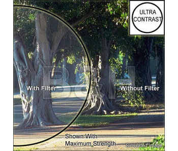 Tiffen Filters 4X4 ULTRA CONTRAST 1/2 FILTER - 44UC12 -