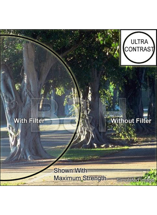 Tiffen Filters 4X4 ULTRA CONTRAST 1/2 FILTER - 44UC12 -