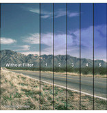 4x4 Clear/Cool Blue 3 Grad Soft Edge (SE) Filter - 44CGCB3S