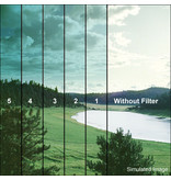 4x4 Clear/Cyan 1 Grad Soft Edge (SE) Filter - 44CGCY1S
