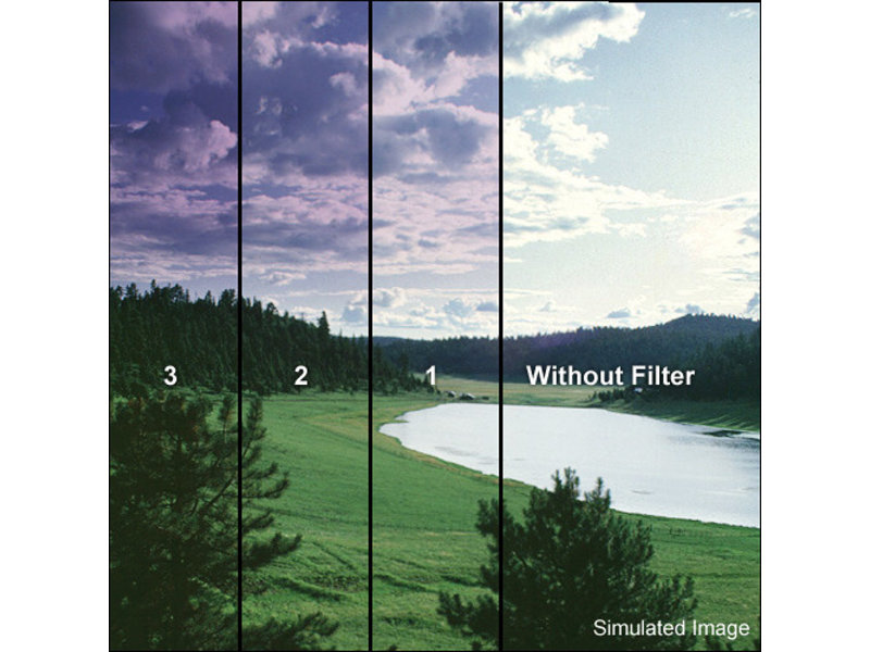 4x4 Clear/Grape 2 Soft Edge (SE) Filter - 44CGGR2S