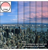 Tiffen Filters 4x4 Clear/Pink 1 Grad Soft Edge (SE) Filter - 44CGP1S