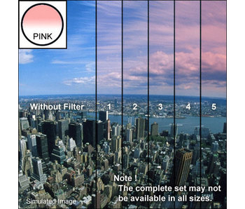 4x4 Clear / Pink 2 Grad Soft Edge (SE) Filter - 44CGP2S