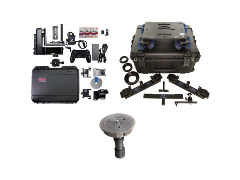 Spectrum ST4 Pro Pan/Tilt Head with Portable Dana Dolly Kit (V-Mount) -  schnittzwerk sales- and rental of professional video-equipment