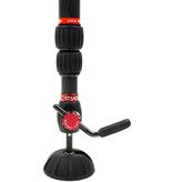 Steadicam 3-section gas-lift monopod, height adjustment with the foot pedal