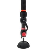 Steadicam 3-section gas-lift monopod, height adjustment with the foot pedal