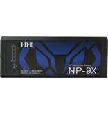 IDX NP-9X - 96Wh Li-Ion NP-Style Battery with 2 x D-Tap Ports