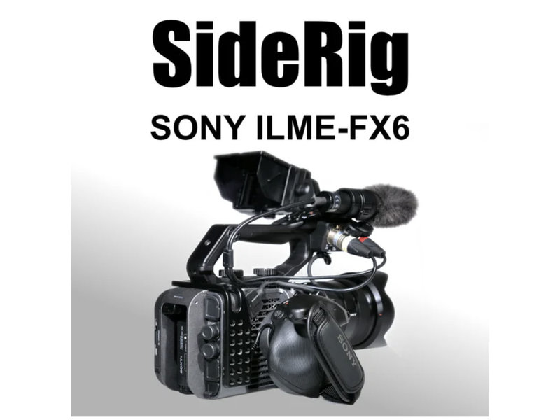 Hartung-Camera new adapter SideRig for Sony FX6 Camcorder ...