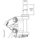 ARM POST 3/4IN – STICK OUT 90MM / 3.5IN - 000006999 +