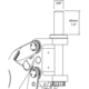 ARM POST 5/8IN – STICK OUT 40MM / 1.5IN - 000006818 +