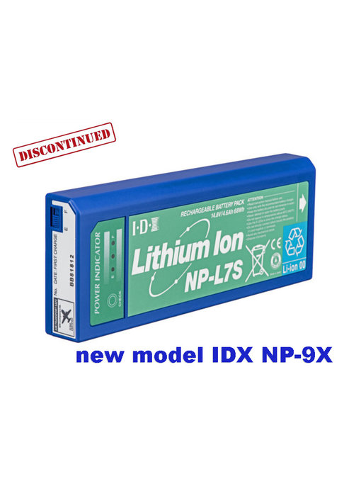 IDX NP-L7S  Lithium-Ionen NP-Akku 14,8V / 4,6Ah (68Wh)