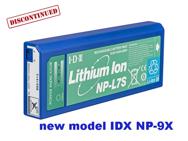 IDX  NP-L7S  Lithium-Ionen NP-Akku 14,8V / 4,6Ah (68Wh)