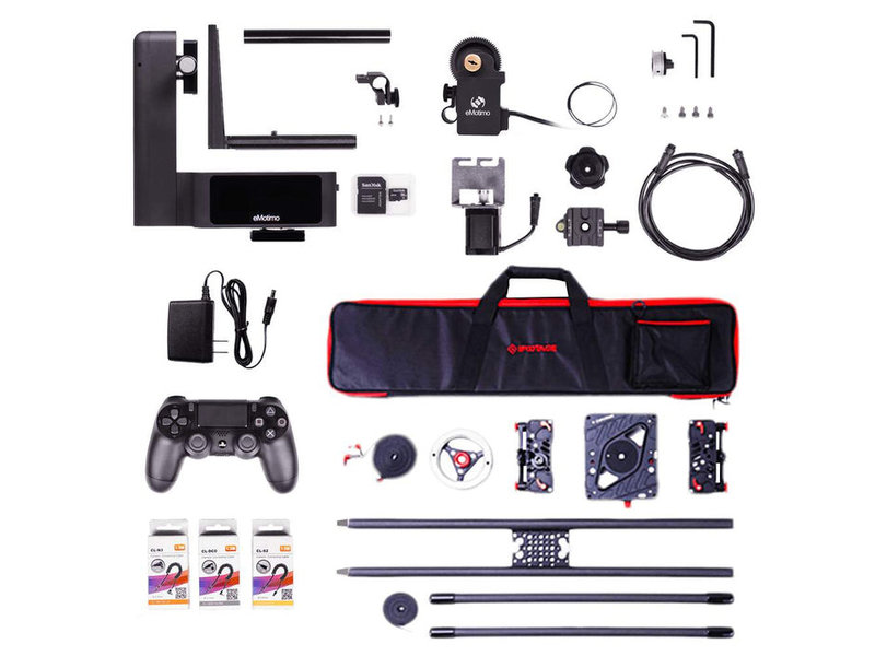 eMotimo Spectrum ST4 Run & Gun Bundle - ST417_RG_VM_14 : 14:1 Motor / V-Mount