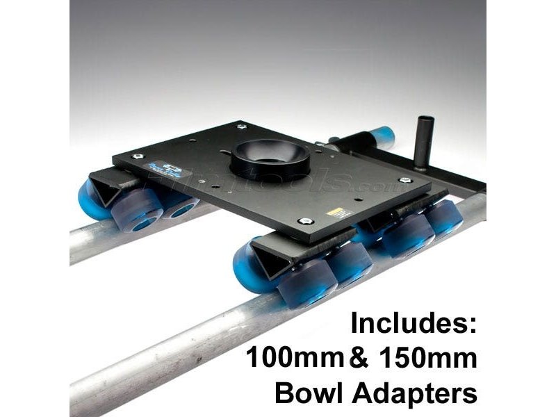 Dana Dolly Portable Dolly System w/ Original Track Ends - 100 & 150mm Bowl Adapters