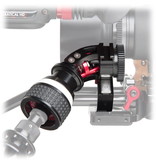 Zacuto Mechanical follow focus system with 15mm tube mount for remote focus control on lenses