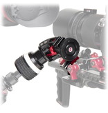 Zacuto Mechanical follow focus system with 15mm tube mount for remote focus control on lenses