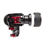 Zacuto Mechanical follow focus system with 15mm tube mount for remote focus control on lenses