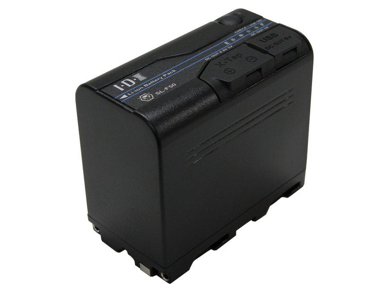 IDX SL-F50 - 7.2V 48Wh Rechargeable Lithium Ion Battery with 1 x X Tap + USB O/P